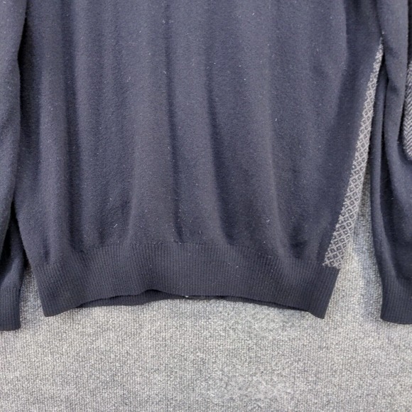 Franco Danti Cardigan Sweater Men's Multicolor Large Long Sleeve Wool Made Italy - Picture 7 of 12